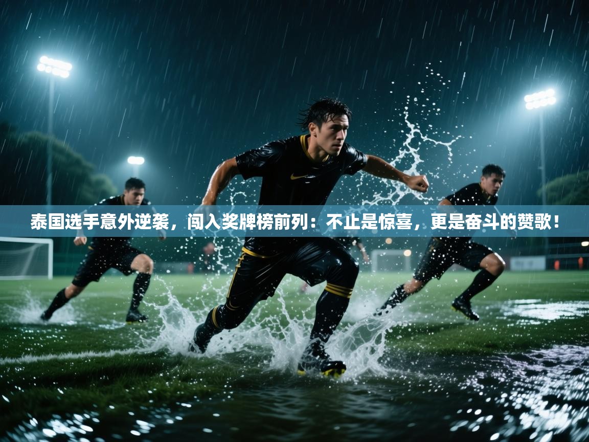 泰国选手意外逆袭,闯入奖牌榜前列:不止是惊喜,更是奋斗的赞歌! 第1张